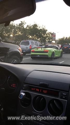 Lamborghini Gallardo spotted in Corona, California