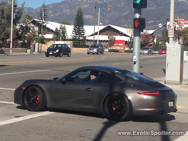 Porsche 911 spotted in San Gabriel, California