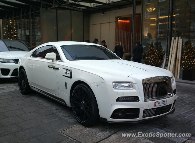 Rolls-Royce Wraith spotted in London, United Kingdom