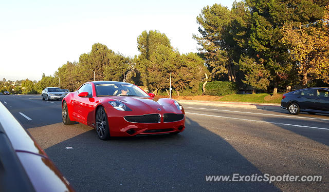 Fisker Karma spotted in Newport Beach, California
