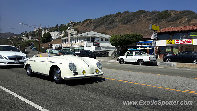 Porsche 356 spotted in Malibu, California