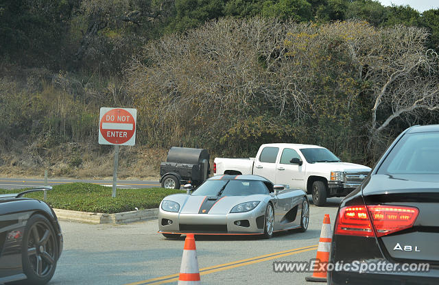 Koenigsegg CCX spotted in Carmel Valley, California