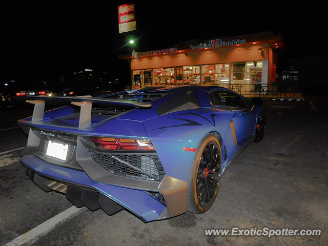 Lamborghini Aventador spotted in McLean, Virginia, United States
