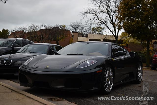 Ferrari F430 spotted in Winnetka, Illinois