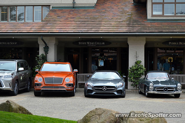 Mercedes AMG GT spotted in Pebble Beach, California