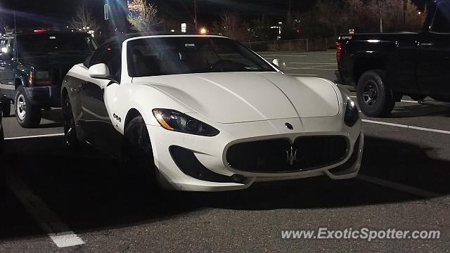 Maserati GranCabrio spotted in Brick, New Jersey