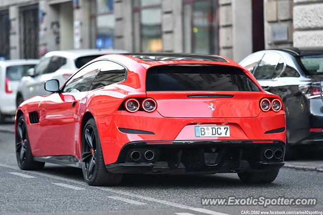 Ferrari GTC4Lusso spotted in Warsaw, Poland
