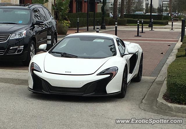 Mclaren 650S spotted in Jacksonville, Florida
