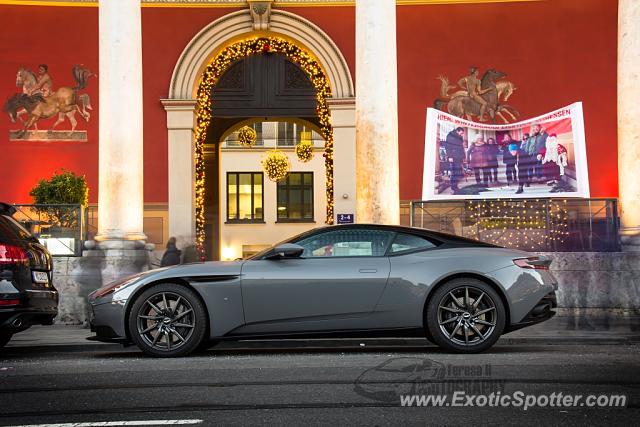 Aston Martin DB11 spotted in Munich, Germany