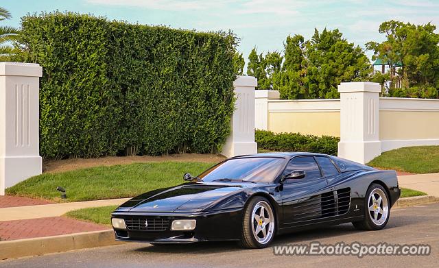 Ferrari Testarossa spotted in Deal, New Jersey