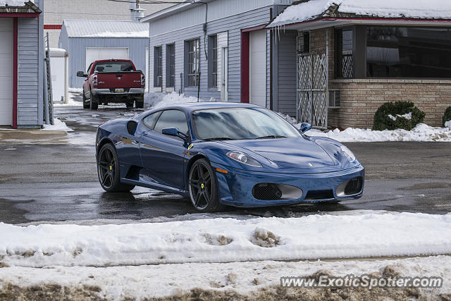 Ferrari F430 spotted in Cascade, Michigan