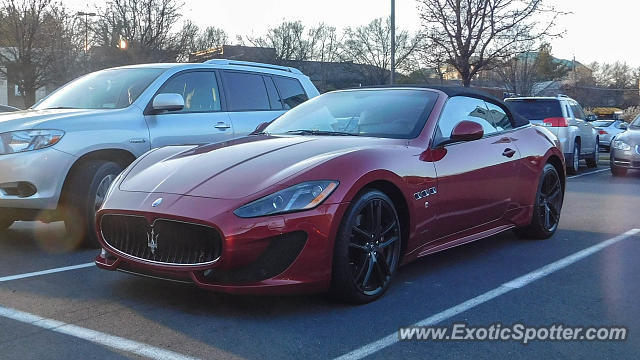Maserati GranTurismo spotted in McLean, Virginia