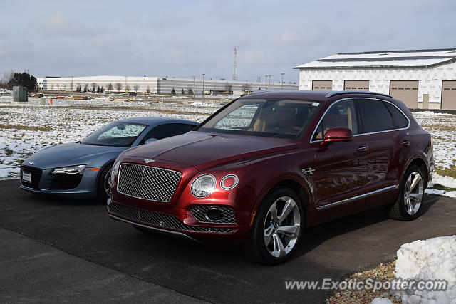 Bentley Bentayga spotted in Naperville, Illinois