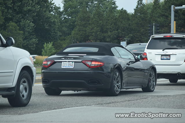 Maserati GranCabrio spotted in Lombard, Illinois