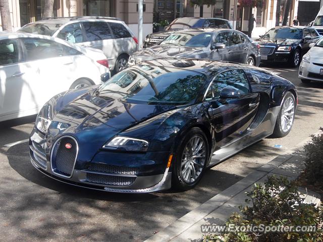 Bugatti Veyron spotted in Beverly Hills, California