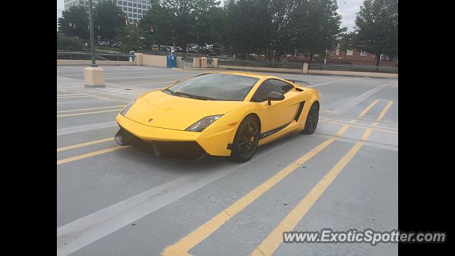 Lamborghini Gallardo spotted in Tysons Corner, Virginia