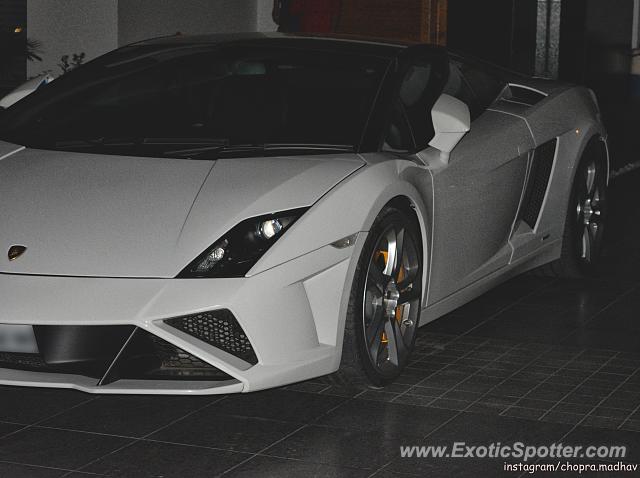 Lamborghini Gallardo spotted in Chandigarh, India
