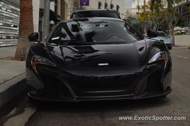 Mclaren 650S spotted in Beverly Hills, California