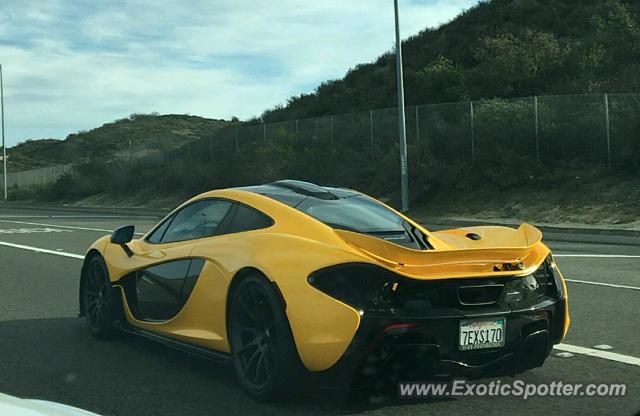 Mclaren P1 spotted in Los Angeles, California