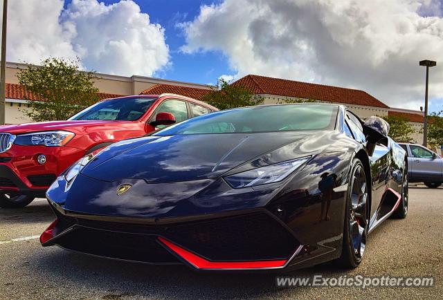 Lamborghini Huracan spotted in Jupiter, Florida