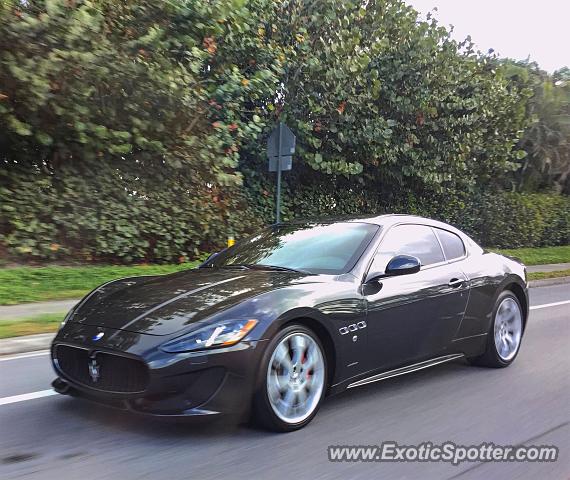 Maserati GranTurismo spotted in Jupiter, Florida