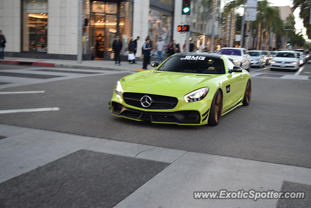 Mercedes AMG GT spotted in Beverly Hills, California