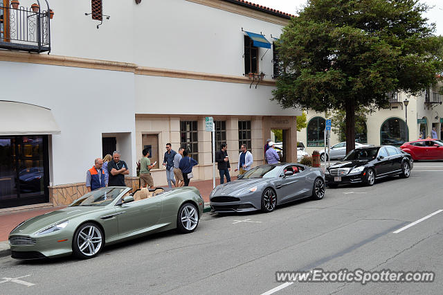 Aston Martin Vanquish spotted in Carmel, California