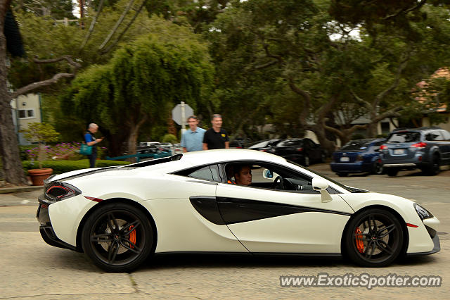 Mclaren 570S spotted in Carmel, California