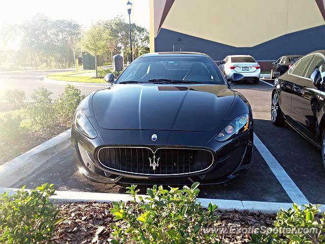 Maserati GranTurismo spotted in Riverview, Florida