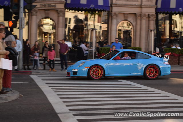 Porsche 911 GT3 spotted in Beverly Hills, California