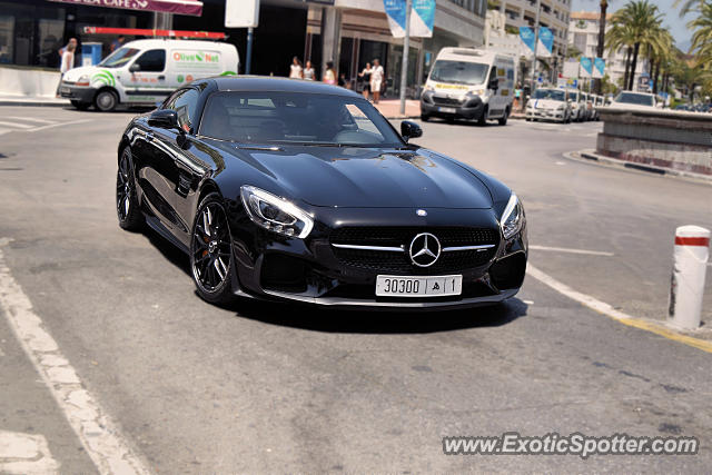 Mercedes AMG GT spotted in Puerto Banus, Spain