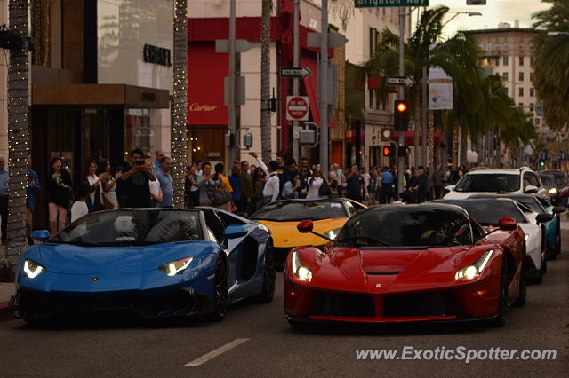 Lamborghini Aventador spotted in Beverly Hills, California
