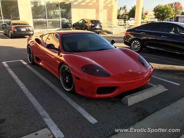 Ferrari 360 Modena spotted in Monrovia, California