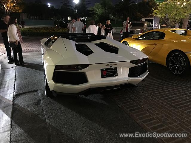 Lamborghini Aventador spotted in Beverly Hills, California