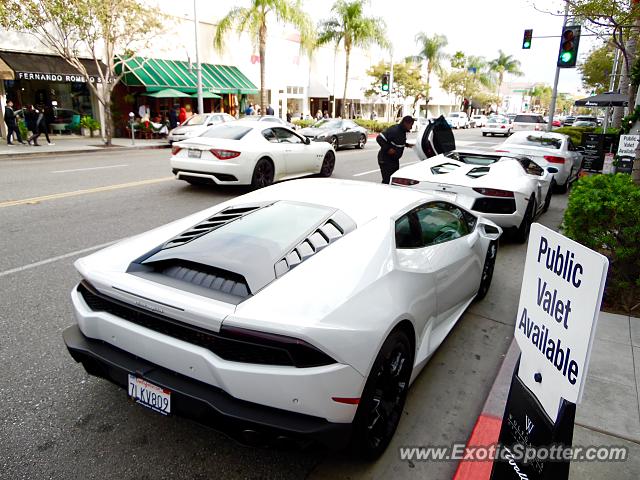 Lamborghini Huracan spotted in Beverly Hills, California