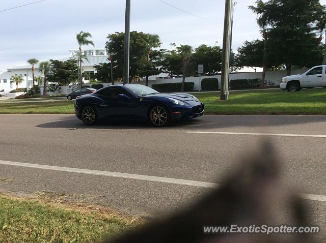 Ferrari California spotted in Sarasota, Florida