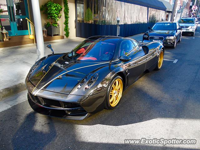 Pagani Huayra spotted in Beverly Hills, California