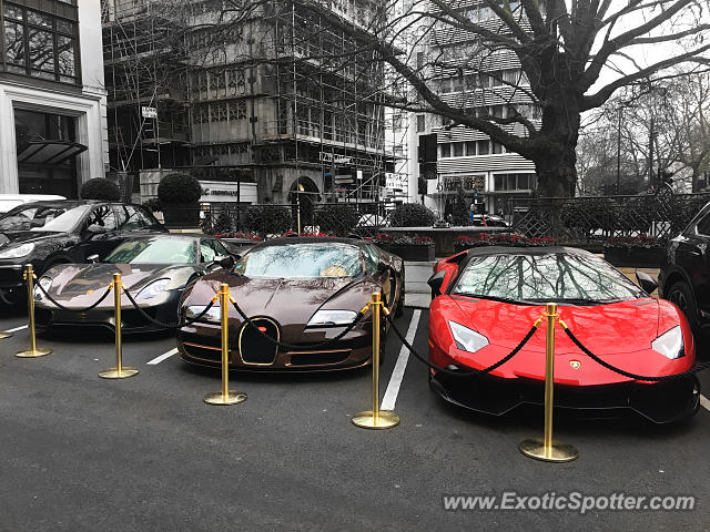 Bugatti Veyron spotted in London, United Kingdom