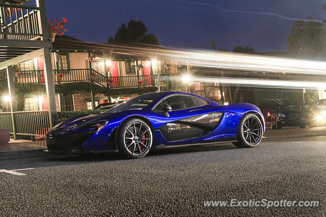 Mclaren P1 spotted in Carmel, California