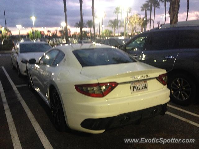 Maserati GranTurismo spotted in Duarte, California