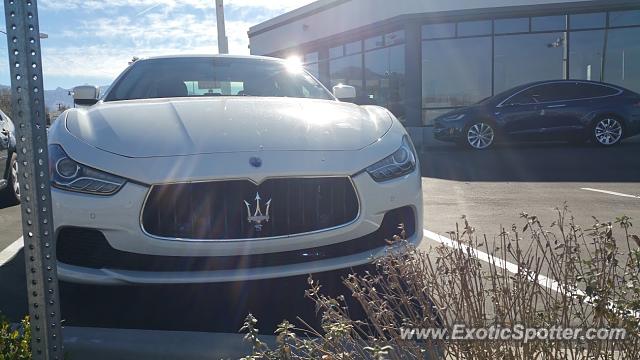 Maserati Ghibli spotted in Salt Lake City, Utah