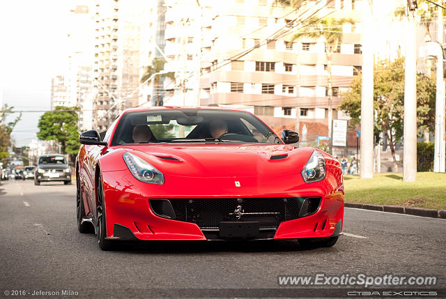 Ferrari F12 spotted in Curitiba, Brazil