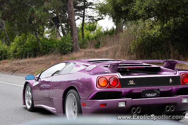 Lamborghini Diablo spotted in Carmel, California
