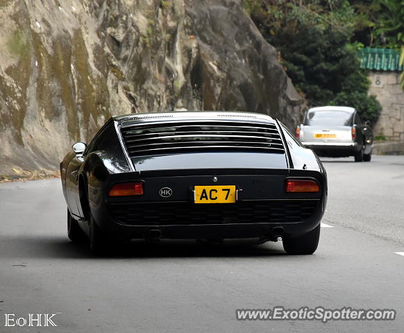 Lamborghini Miura spotted in Hong Kong, China