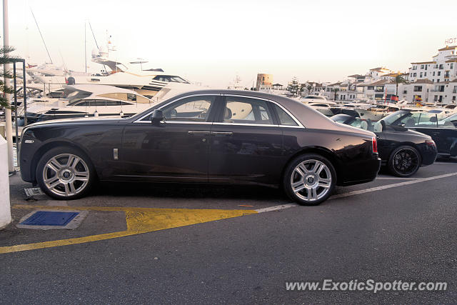 Rolls-Royce Ghost spotted in Puerto Banus, Spain