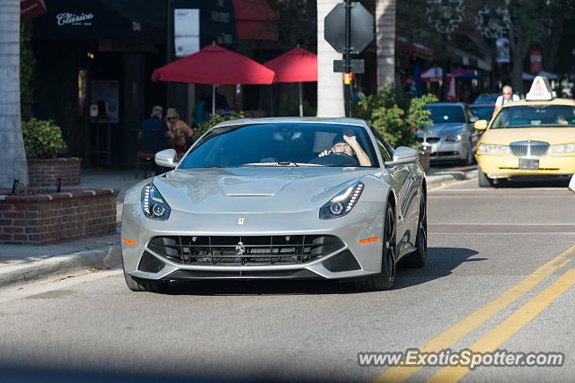Ferrari F12 spotted in Sarasota, Florida