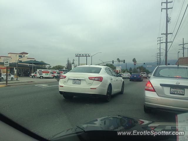 Maserati Ghibli spotted in San Gabriel, California