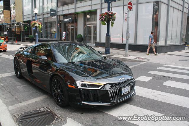Audi R8 spotted in Toronto, Canada