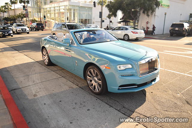 Rolls-Royce Dawn spotted in Beverly Hills, California