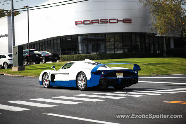 Maserati MC12 spotted in Greenwich, Connecticut